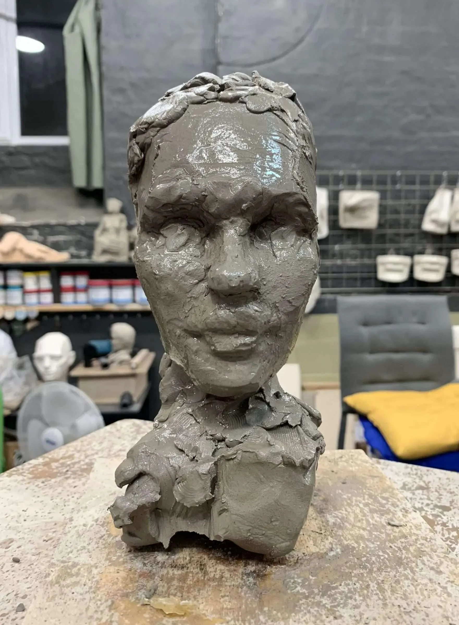ann witheridge, sculpture, portrait