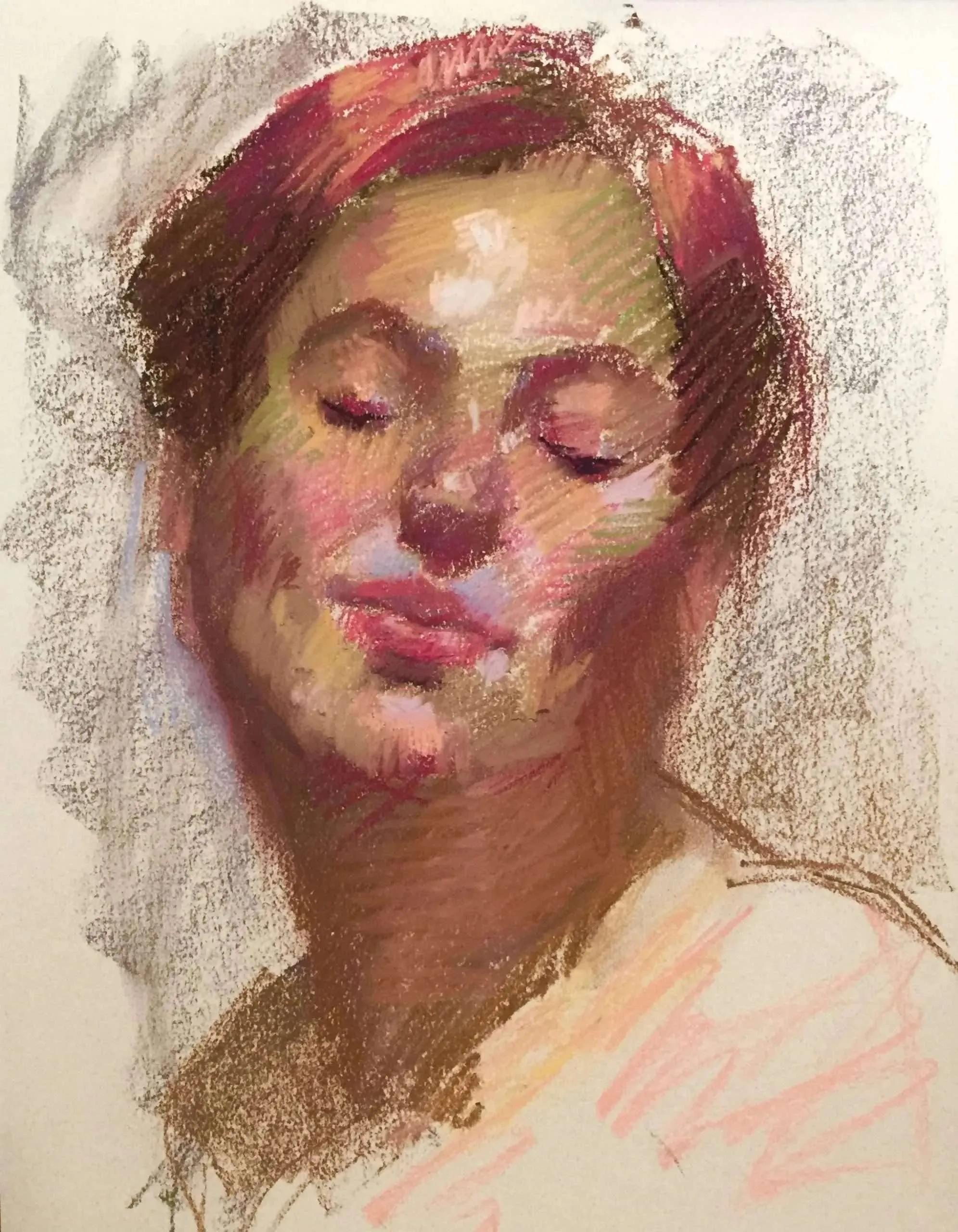 ann witheridge, sketches, portrait