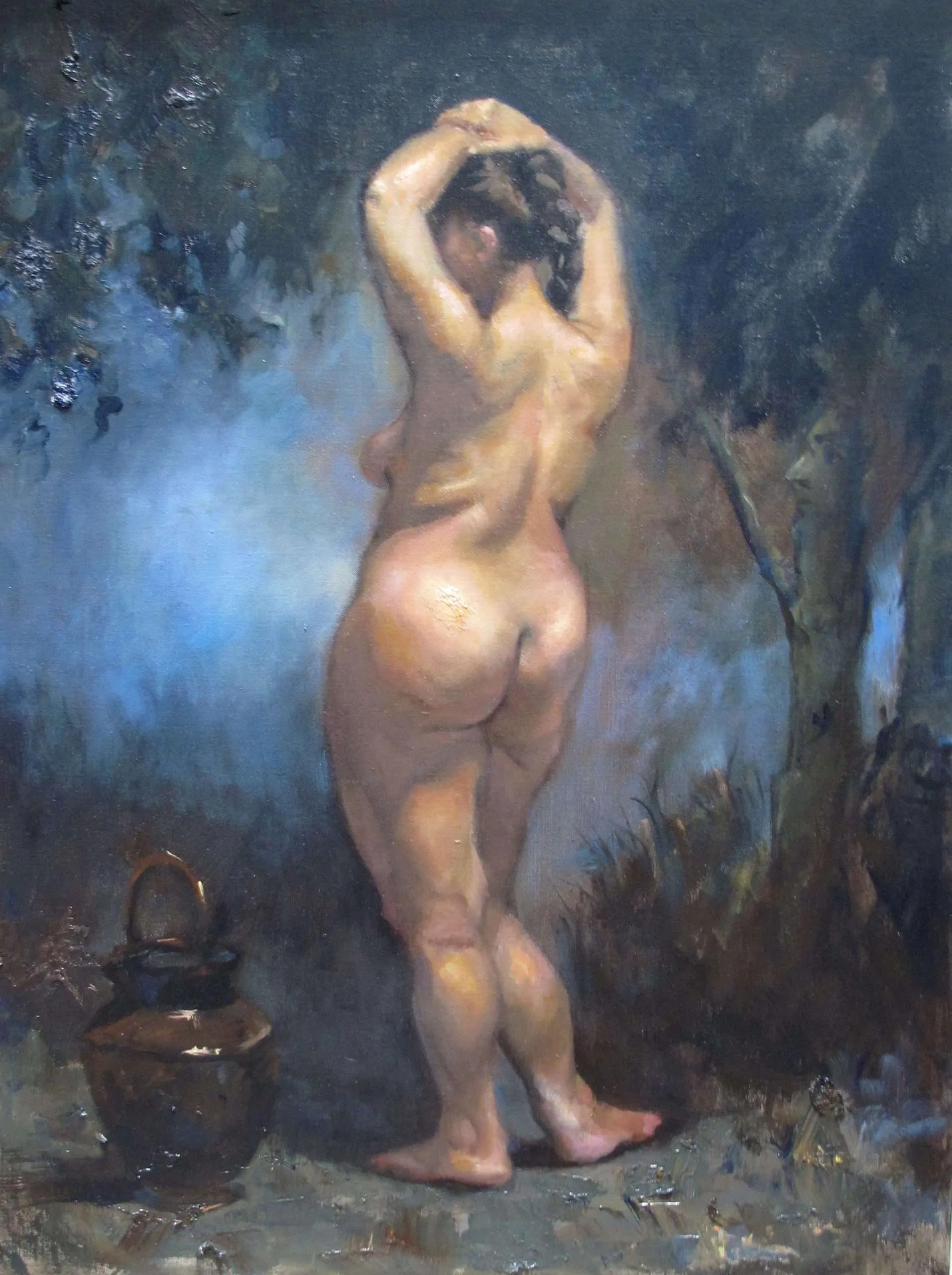 Ann witheridge, figure, Woodland
