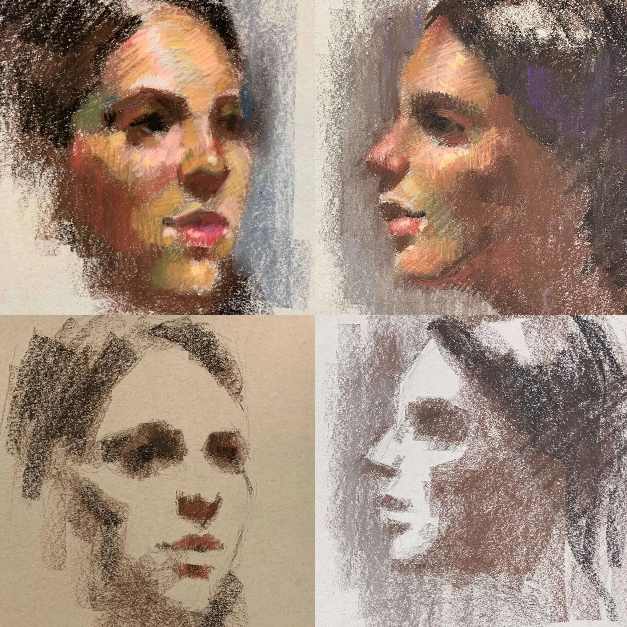 Ann Witheridge, teaching page, portrait stages